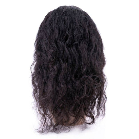 Raw Indian Curly 13x4 Transparent Lace Front Wig