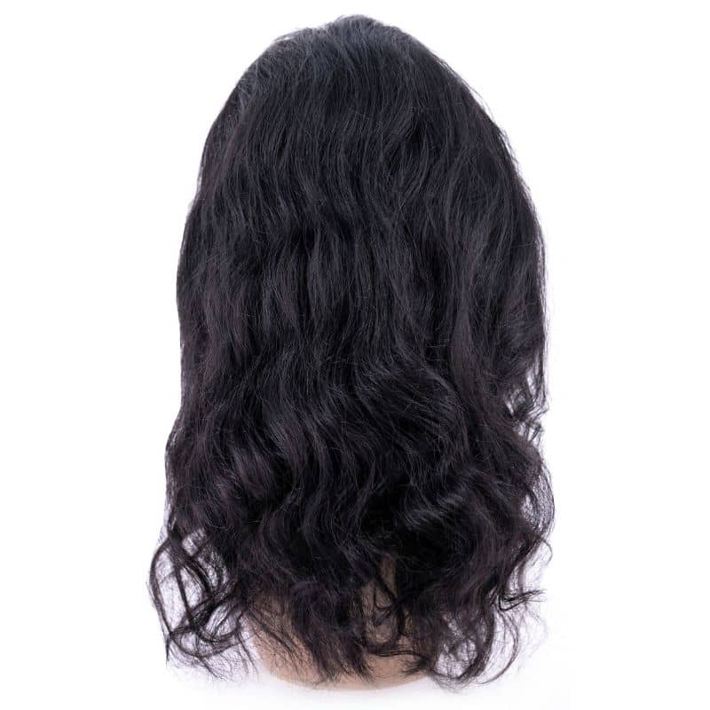 Raw Indian Wavy 13x4 Transparent Lace Front Wig